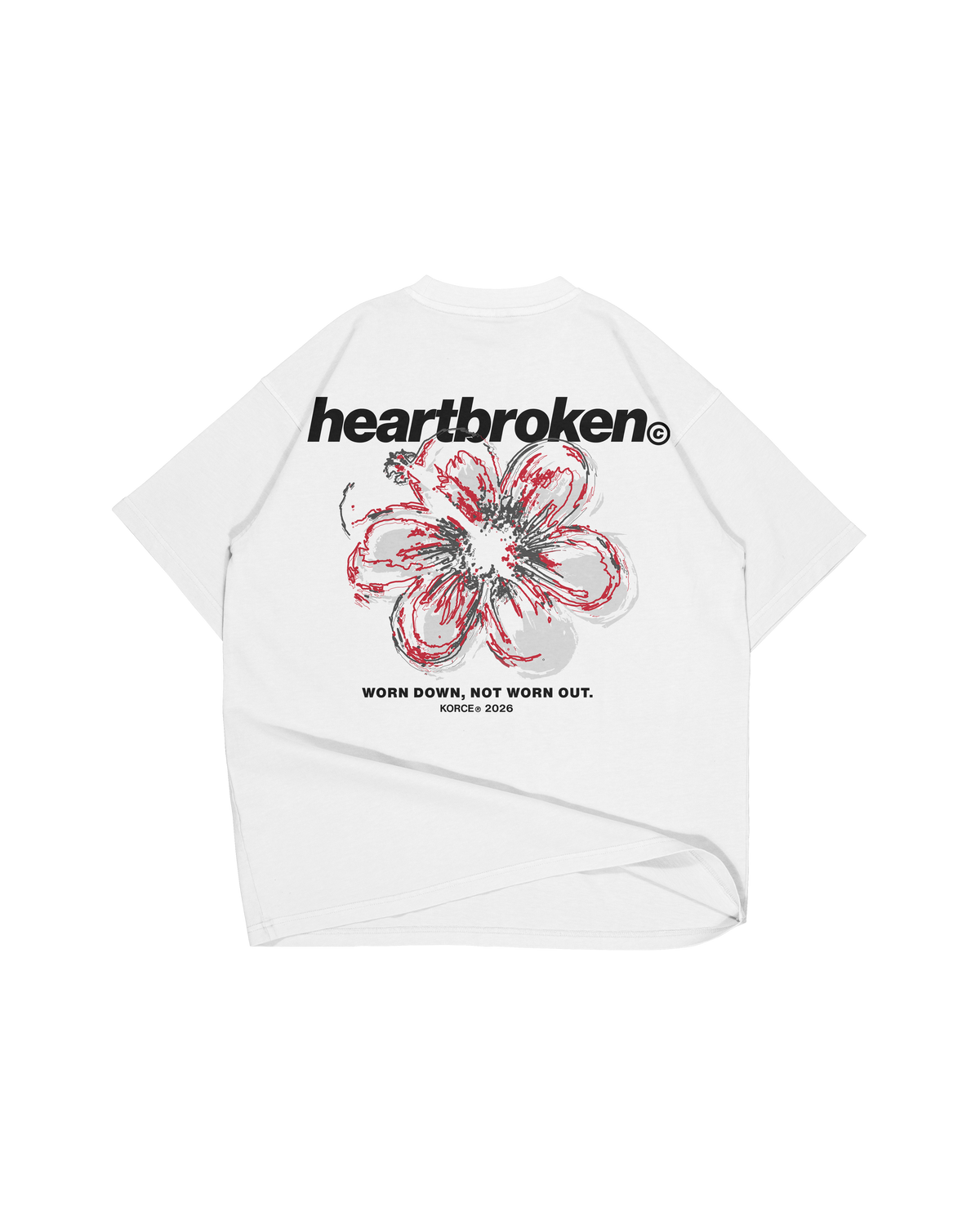 Fearless bloom Heart-broken t-shirt