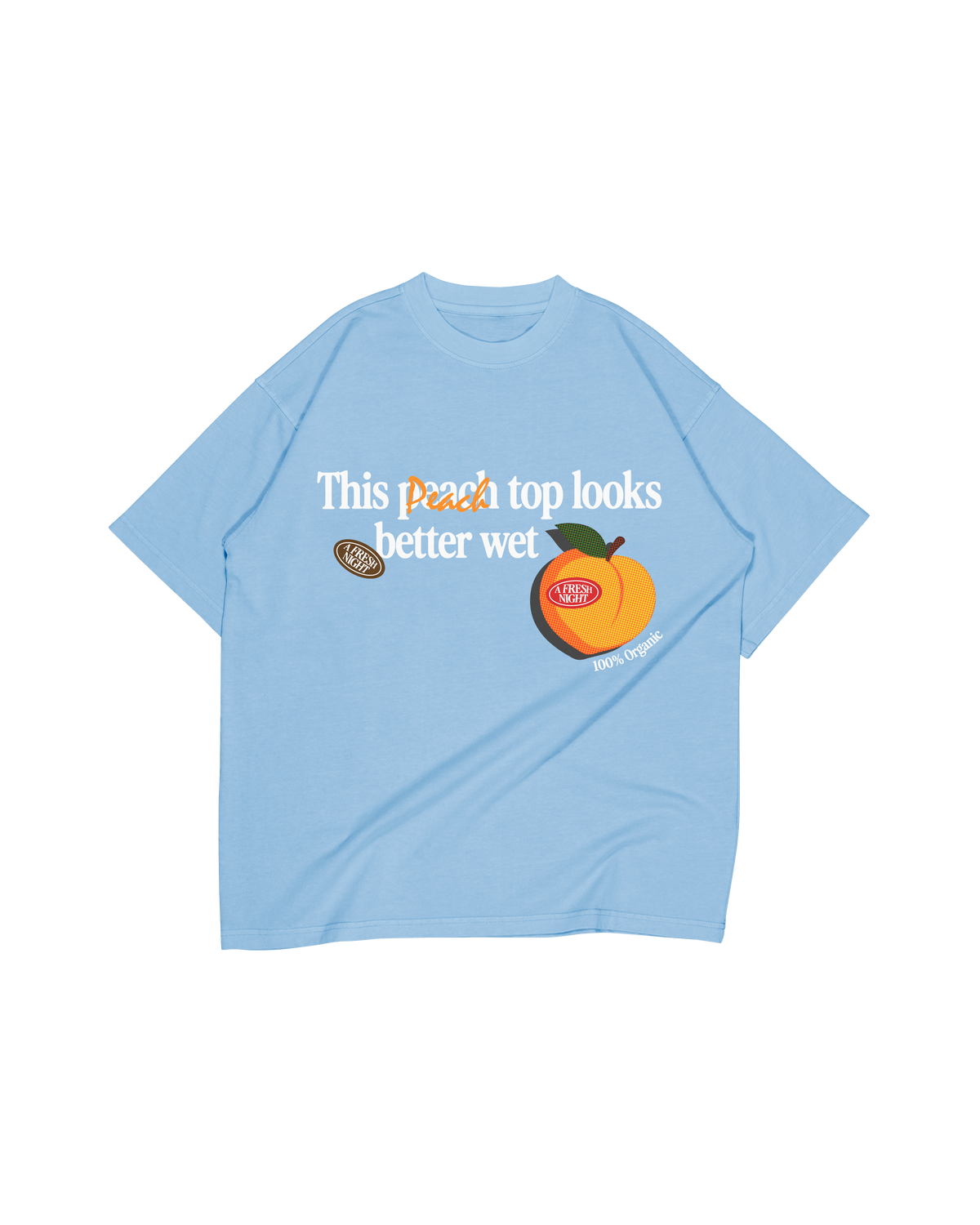Fearless bloom Peach t-shirt